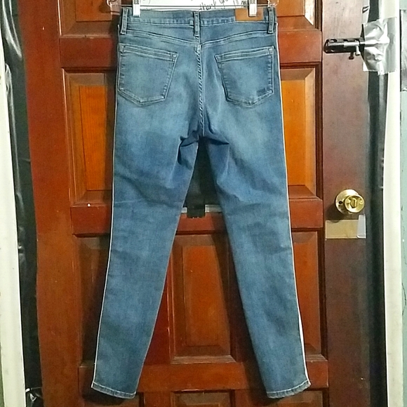 Karl Lagerfeld Blue Women's Jeans, Size:6, Measurements In Pictures - Picture 2 of 11